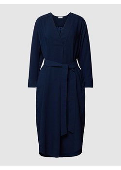 Sukienka midi z wiązanym paskiem ze sklepu Peek&Cloppenburg  w kategorii Sukienki - zdjęcie 169318320