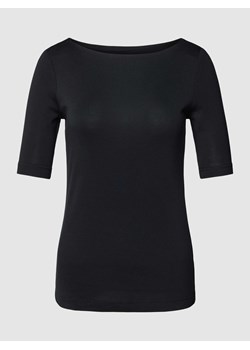 T-shirt w jednolitym kolorze ze sklepu Peek&Cloppenburg  w kategorii Bluzki damskie - zdjęcie 169318331