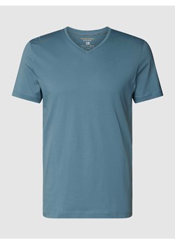 T-shirt z dekoltem w serek ze sklepu Peek&Cloppenburg  w kategorii T-shirty męskie - zdjęcie 169318442