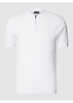 Koszulka polo z krótką listwą na zamek błyskawiczny ze sklepu Peek&Cloppenburg  w kategorii T-shirty męskie - zdjęcie 169318513