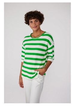 LIEBLINGSSTÜCK Sweter w kolorze zielono-białym ze sklepu Limango Polska w kategorii Swetry damskie - zdjęcie 169319501