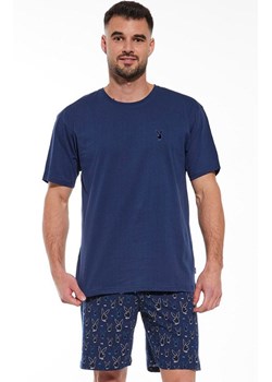 Bawełniana piżama męska Bunny 326/254, Kolor niebieski-wzór, Rozmiar S, Cornette ze sklepu Intymna w kategorii Piżamy męskie - zdjęcie 169323511