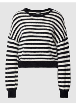 Sweter z dzianiny ze wzorem w paski model ‘PIUMO’ ze sklepu Peek&Cloppenburg  w kategorii Swetry damskie - zdjęcie 169323651