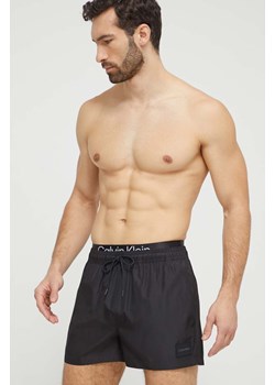 Calvin Klein szorty kąpielowe kolor czarny ze sklepu ANSWEAR.com w kategorii Kąpielówki - zdjęcie 169325073