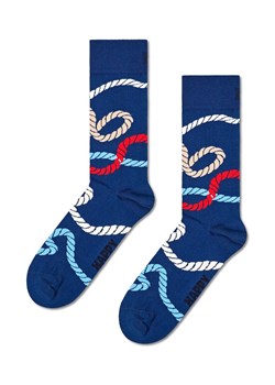 Happy Socks skarpetki Rope Sock kolor niebieski ze sklepu ANSWEAR.com w kategorii Skarpetki męskie - zdjęcie 169325383