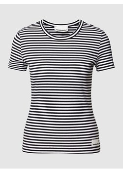 T-shirt ze wzorem w paski model ‘KARDAA STRIPES’ ze sklepu Peek&Cloppenburg  w kategorii Bluzki damskie - zdjęcie 169330530
