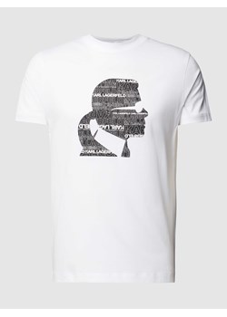 T-shirt z nadrukiem z logo ze sklepu Peek&Cloppenburg  w kategorii T-shirty męskie - zdjęcie 169330631