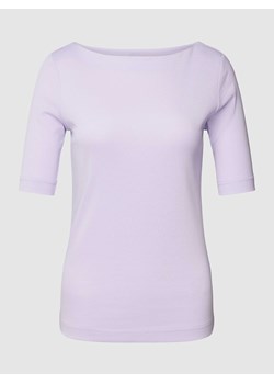 T-shirt w jednolitym kolorze ze sklepu Peek&Cloppenburg  w kategorii Bluzki damskie - zdjęcie 169330633