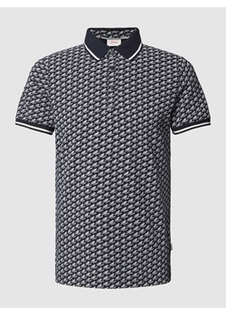 Koszulka polo we wzory na całej powierzchni ze sklepu Peek&Cloppenburg  w kategorii T-shirty męskie - zdjęcie 169330641