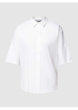 Bluzka w jednolitym kolorze ze sklepu Peek&Cloppenburg  w kategorii Koszule damskie - zdjęcie 169330731