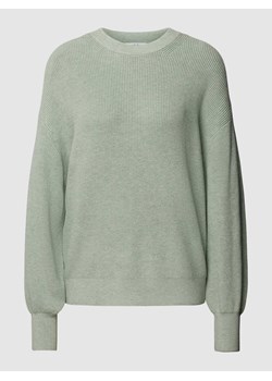 Sweter z dzianiny o kroju oversized z fakturowanym wzorem model ‘Acentia’ ze sklepu Peek&Cloppenburg  w kategorii Swetry damskie - zdjęcie 169330870
