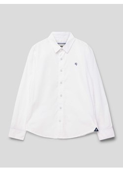 Koszula z detalem z logo ze sklepu Peek&Cloppenburg  w kategorii Koszule chłopięce - zdjęcie 169331001