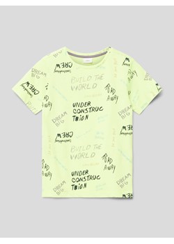 T-shirt z wzorem na całej powierzchni ze sklepu Peek&Cloppenburg  w kategorii T-shirty chłopięce - zdjęcie 169331012