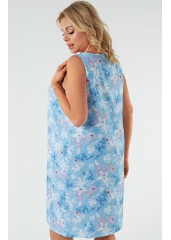 Damska koszula nocna na ramiączkach Kaweri, Kolor niebieski-wzór, Rozmiar M, Italian Fashion ze sklepu Primodo w kategorii Koszule nocne - zdjęcie 169335651
