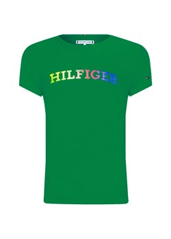 Tommy Hilfiger T-shirt | Regular Fit ze sklepu Gomez Fashion Store w kategorii Bluzki dziewczęce - zdjęcie 169335830