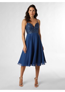 Swing Damska sukienka wieczorowa Kobiety indygo jednolity ze sklepu vangraaf w kategorii Sukienki - zdjęcie 169337120