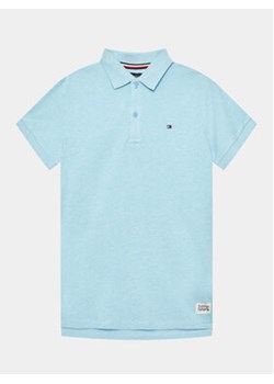 Tommy Hilfiger Polo KB0KB08152 D Niebieski Regular Fit ze sklepu MODIVO w kategorii T-shirty chłopięce - zdjęcie 169340281