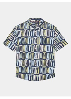 Tommy Hilfiger Koszula KB0KB08229 D Granatowy Regular Fit ze sklepu MODIVO w kategorii Koszule chłopięce - zdjęcie 169340864