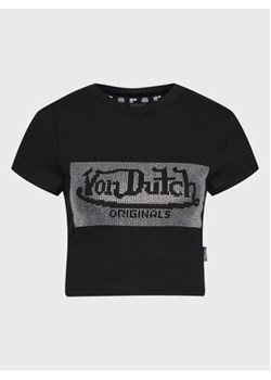 Von Dutch T-Shirt Anna 6230063 Czarny Regular Fit ze sklepu MODIVO w kategorii Bluzki damskie - zdjęcie 169341162