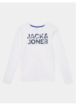 Jack&Jones Junior Bluzka 12245920 Biały Loose Fit ze sklepu MODIVO w kategorii T-shirty chłopięce - zdjęcie 169341164