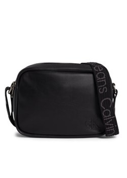 Calvin Klein Jeans Torebka Ultralight Dblzip Camerabag21 Pu K60K611554 Czarny ze sklepu MODIVO w kategorii Listonoszki - zdjęcie 169341403