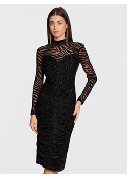 Nissa Sukienka koktajlowa RS13454 Czarny Slim Fit ze sklepu MODIVO w kategorii Sukienki - zdjęcie 169373611