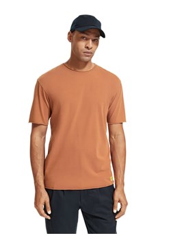 Scotch &amp; Soda Koszulka w kolorze pomarańczowym ze sklepu Limango Polska w kategorii T-shirty męskie - zdjęcie 169392964