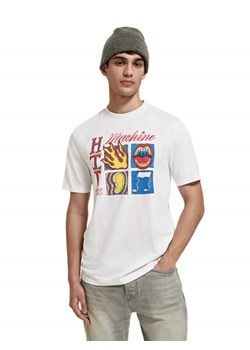 Scotch &amp; Soda Koszulka w kolorze białym ze sklepu Limango Polska w kategorii T-shirty męskie - zdjęcie 169392971