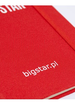 Notes czerwony z logo BIG STAR w formacie A5 ze sklepu Big Star w kategorii Akcesoria biurowe - zdjęcie 169399834