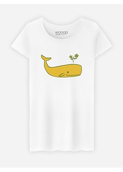 WOOOP Koszulka &quot;Peace Whale&quot; w kolorze białym ze sklepu Limango Polska w kategorii Bluzki damskie - zdjęcie 169401340