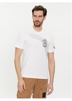Aeronautica Militare T-Shirt 241TS2242J592 Biały Regular Fit ze sklepu MODIVO w kategorii T-shirty męskie - zdjęcie 169413883