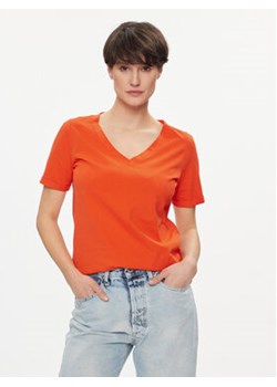 Pieces T-Shirt 17120455 Pomarańczowy Regular Fit ze sklepu MODIVO w kategorii Bluzki damskie - zdjęcie 169416484