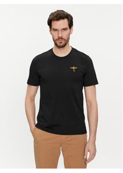 Aeronautica Militare T-Shirt 241TS1580J372 Czarny Regular Fit ze sklepu MODIVO w kategorii T-shirty męskie - zdjęcie 169416601