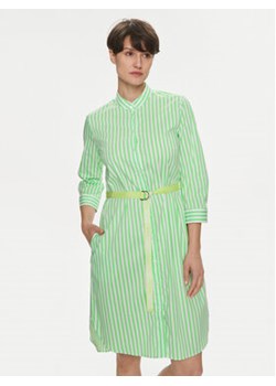 JOOP! Sukienka koszulowa 30042008 Zielony Regular Fit ze sklepu MODIVO w kategorii Sukienki - zdjęcie 169416624