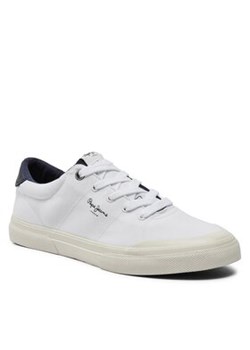 Pepe Jeans Sneakersy Kenton Serie M PMS31041 Biały ze sklepu MODIVO w kategorii Trampki męskie - zdjęcie 169416801