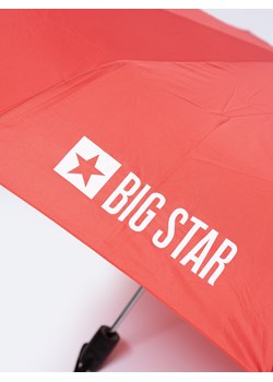 Parasol czerwony z logo BIG STAR ze sklepu Big Star w kategorii Parasole - zdjęcie 169417051