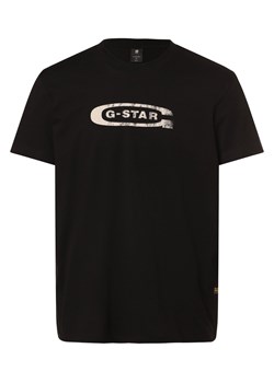G-Star RAW Koszulka męska Mężczyźni Bawełna czarny nadruk ze sklepu vangraaf w kategorii T-shirty męskie - zdjęcie 169417150
