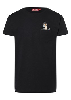 Derbe Koszulka męska Mężczyźni Bawełna granatowy jednolity ze sklepu vangraaf w kategorii T-shirty męskie - zdjęcie 169417153