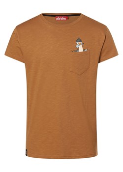 Derbe Koszulka męska Mężczyźni Bawełna wielbłądzi jednolity ze sklepu vangraaf w kategorii T-shirty męskie - zdjęcie 169417154