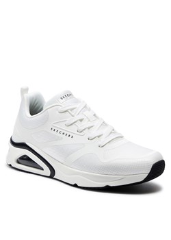 Sneakersy Skechers Tres-Air Uno-Revolution-Airy 183070/WHT White ze sklepu eobuwie.pl w kategorii Buty sportowe męskie - zdjęcie 169417454
