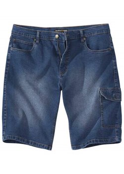 Jeansowe bermudy-bojówki ze sklepu Atlas For Men w kategorii Spodenki męskie - zdjęcie 169418820
