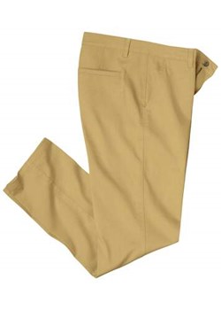 Ochrowe spodnie chino ze sklepu Atlas For Men w kategorii Spodnie męskie - zdjęcie 169419160
