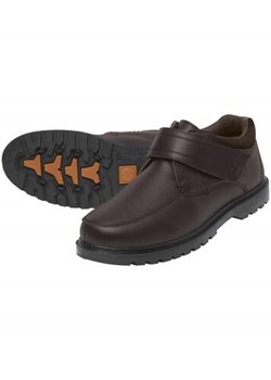 Skórzane, półwysokie buty ze sklepu Atlas For Men w kategorii Buty zimowe męskie - zdjęcie 169419202