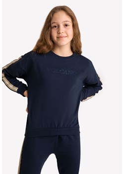 Dziewczęca bluza z aplikacjami z koralików B-NINO JUNIOR ze sklepu Volcano.pl w kategorii Bluzy dziewczęce - zdjęcie 169421723