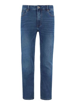 Niebieskie jeansy męskie o prostej nogawce D-FERG 2 ze sklepu Volcano.pl w kategorii Jeansy męskie - zdjęcie 169421783