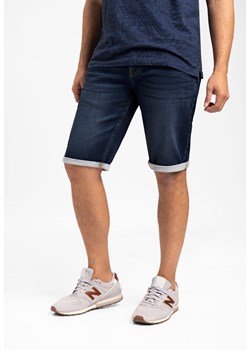 Granatowe szorty jeansowe D-MEXT ze sklepu Volcano.pl w kategorii Spodenki męskie - zdjęcie 169421822