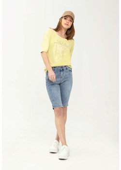 Dopasowane jeansowe szorty damskie D-NEDA ze sklepu Volcano.pl w kategorii Szorty - zdjęcie 169421831