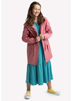 Różowy płaszcz wiosenny J-BELLE JUNIOR ze sklepu Volcano.pl w kategorii Płaszcze dziewczęce - zdjęcie 169421914