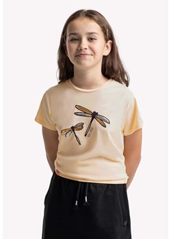 Dziewczęca koszulka z ważkami T-DRAGON JUNIOR ze sklepu Volcano.pl w kategorii Bluzki dziewczęce - zdjęcie 169422350