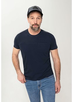 Męska gładka koszulka z kieszonką T-JORD ze sklepu Volcano.pl w kategorii T-shirty męskie - zdjęcie 169422402